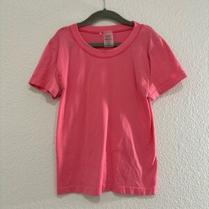 Bright Pink Short Sleeve Tee - Aritzia size small